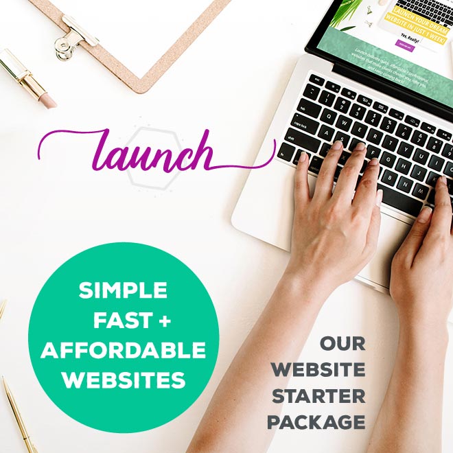 Launch - Simple fast and affordable websites - Our website starter package